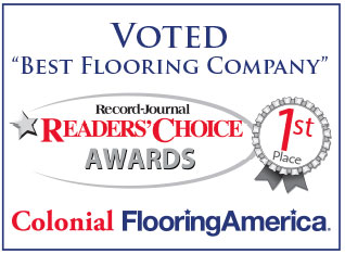 Voted best flooring company-Reader's Choice Awards